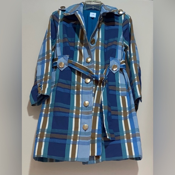 🎁NWT CAbi Trendy Neutral Hughs Plaid Jacket- Great 4 Layering & Christmas Gift🎄 - Picture 16 of 16